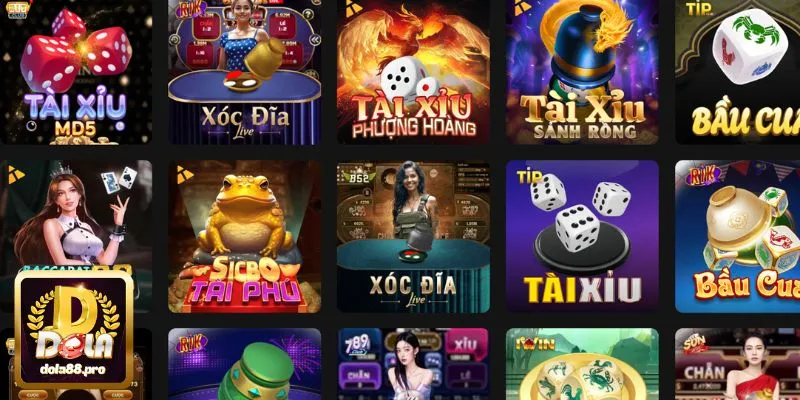 Khám phá kho game đa dạng