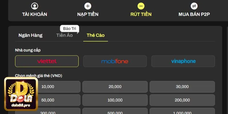 Điều cần biết khi rút tiền DOLA88 đảm bảo thành công