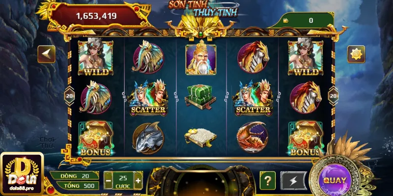 Giới thiệu slot Sơn Tinh Thủy Tinh Dola88